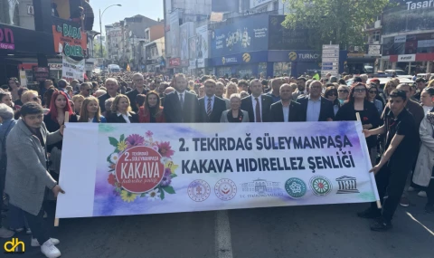 Kakava ve Hıdrellez şenliği renkli görüntülere sahne oldu