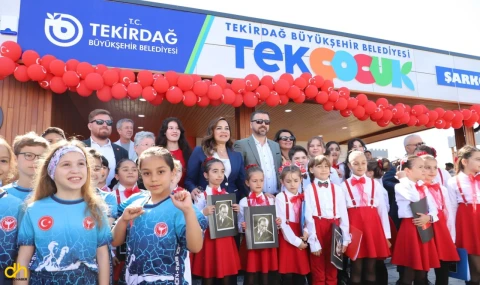 Şarköy Tek Çocuk Yuvası hizmete açıldı