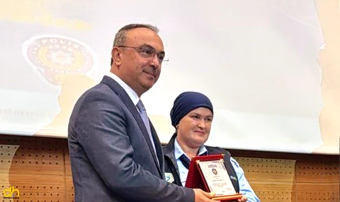 Şenay Kenar, Tekirdağ’da yılın şoförü seçildi