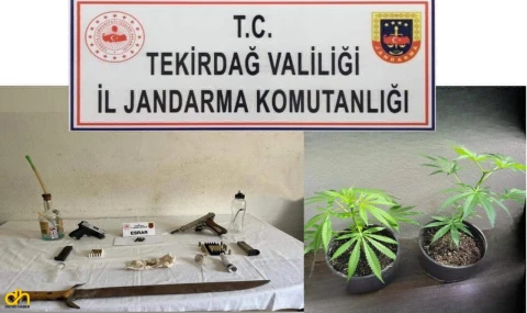 Tekirdağ’da düzenlenen uyuşturucu operasyonlarında 6 kişi gözaltına alındı