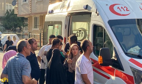 1,5 yaşındaki bebek çıkan yangında dumandan etkilendi