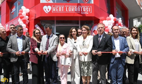 3. Kent Lokantası, Çorlu’da hizmete girdi