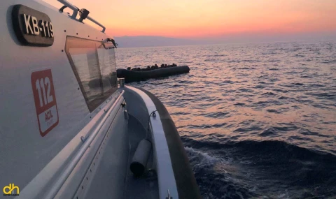 Çanakkale’de 34 kaçak göçmen yakalandı