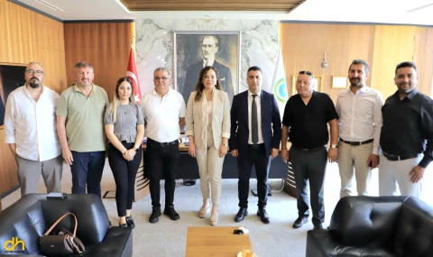 Cem Vakfı'ndan Başkan Yüceer’e ziyaret