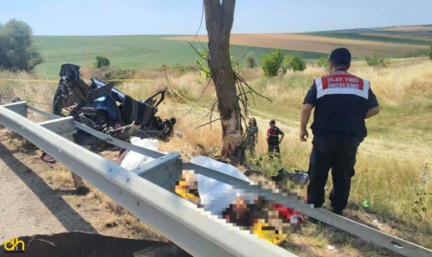 Edirne’de meydana gelen kazada, 2’si çocuk 5 kişi hayatını kaybetti