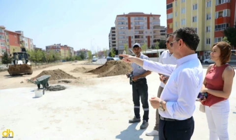 Kapaklı'da üstyapı çalışmaları devam ediyor