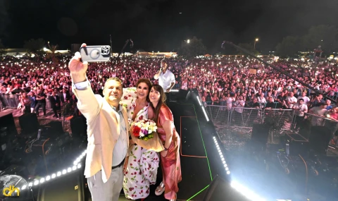 Kiraz Festivali Gülben Ergen konseri ile sona erdi