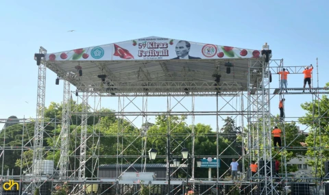 Kiraz Festivali hazırlıkları tamamlanıyor
