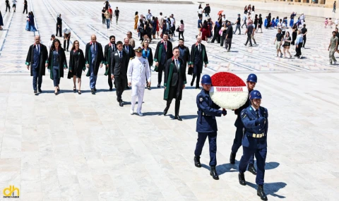 Tekirdağ Barosu, Anıtkabir’de Ata’nın huzuruna çıktı!