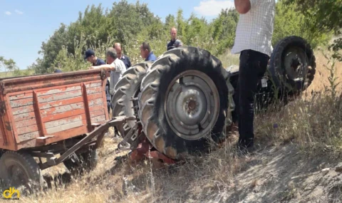 Traktörün altında kalan sürücü hayatını kaybetti