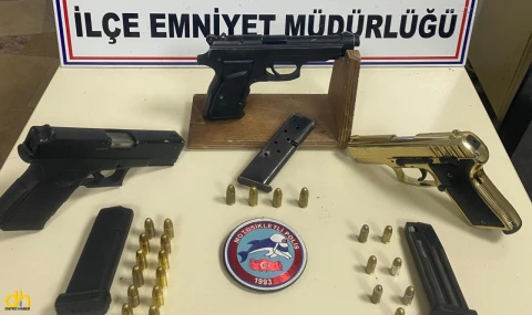 Çorlu’da tabanca ile havaya ateş eden 6 şüpheli gözaltında