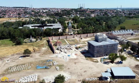 Edirne Sarayı’nın yüzde 50’si ihya edildi