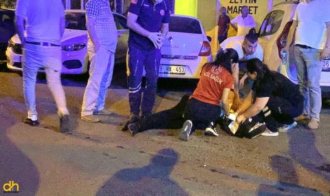 Husumetlisini sokak ortasında tabancayla vurdu