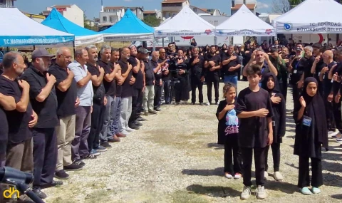 Kerbela şehitleri Marmaraereğlisi’nde anıldı