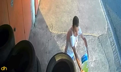 Lastik yangınının ardından kundaklama çıktı