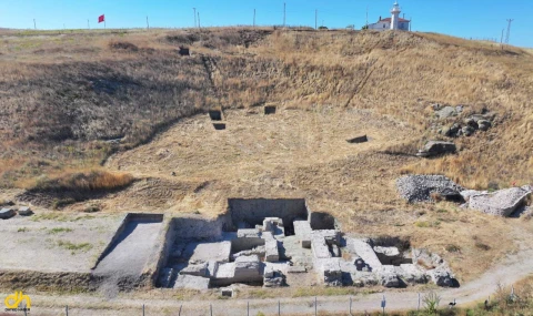 Perinthos Antik Kenti’nde ortaya çıkarılan tiyatronun, dörtte biri kazıldı