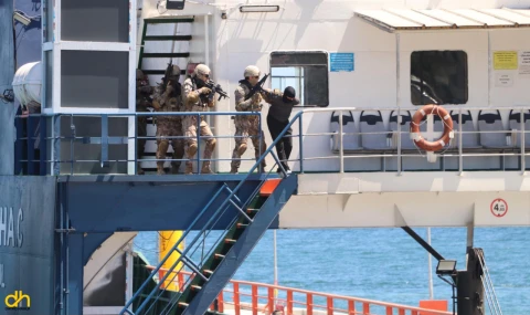 Polisten uyuşturucu kaçakçılığı tatbikatı