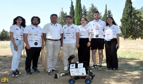 ‘Tarımın Kartalı’ robotu, Avrupa’dan birincilikle döndü
