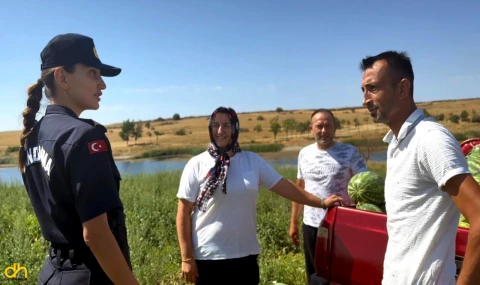 Tekirdağ’ın ilk kadın jandarma komutanı göreve başladı
