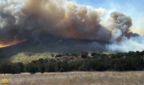 Çanakkale’deki yangını, akli dengesi yerinde olmayan 2 kişi çıkarmış