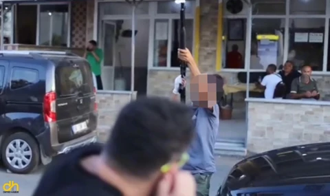 Pompalı tüfekle havaya ateş açan çocuk gözaltına alındı