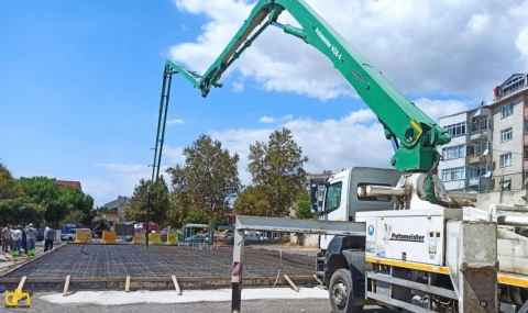 Süleymanpaşa'da, Ek Hizmet Binası ve Yaşam Kompleksinde ilk beton atıldı