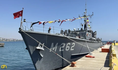 TCG Enez, Tekirdağ’da ziyarete açıldı