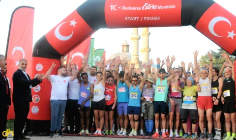 Uluslararası Edirne Maratonu renkli görüntülere sahne oldu