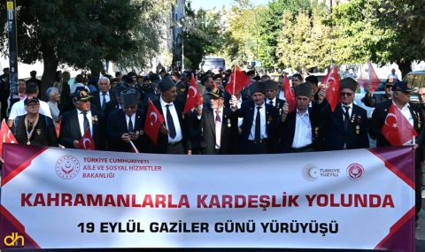 19 Eylül Gaziler Günü coşku ve gururla kutlandı