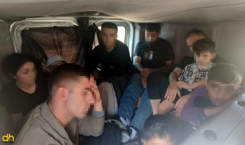 20 kaçak göçmen yakalandı