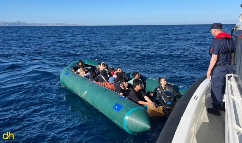 24 kaçak göçmen yakalandı