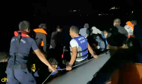Çanakkale’de 43 kaçak göçmen yakalandı