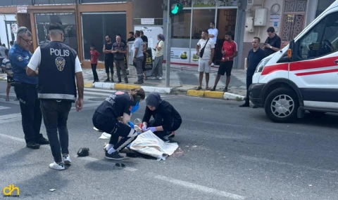Çöp kamyonunun çarptığı yaya hayatını kaybetti