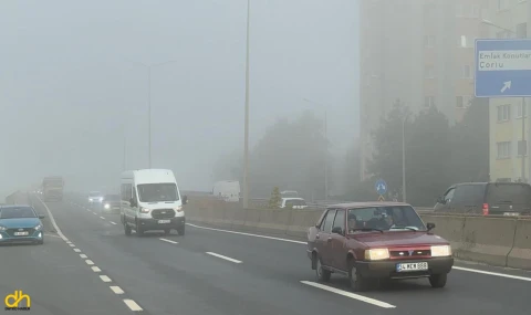 Çorlu’da eğitim uçuşlarına sis engeli
