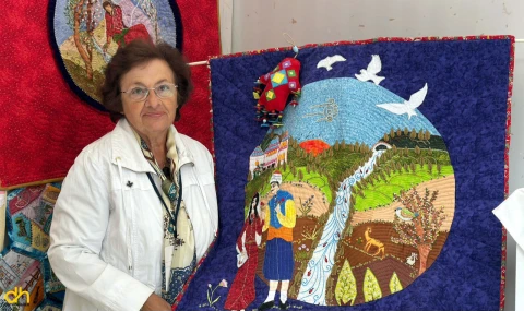 ‘Kırkyama’ sanatını yaşatıp, gençlere aktarmak istiyor