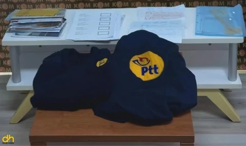 PTT görevlisi kıyafeti giyip dolandırıcılık yapan şüpheliye gözaltı