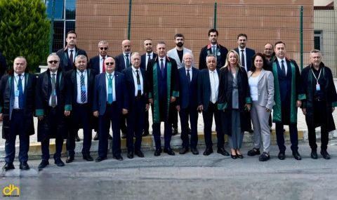 Tekirdağ Barosu, İstanbul Barosu duruşmasına katıldı