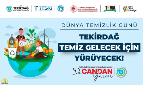 Tekirdağ temiz gelecek için yürüyecek