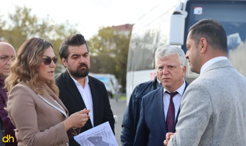 Başkan Yüceer'den, Çorlu’da yoğun mesai