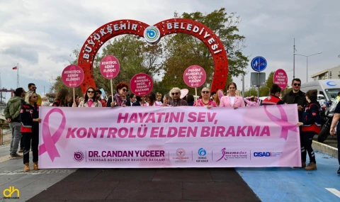 Büyükşehirden Pembe Festival’le Meme Kanseri Farkındalığına destek