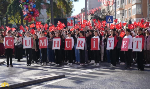 Çorlu’da 29 Ekim Cumhuriyet Bayramı coşkusu