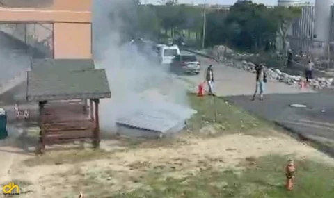 Çorlu’da hastanenin sigorta panelinde patlama