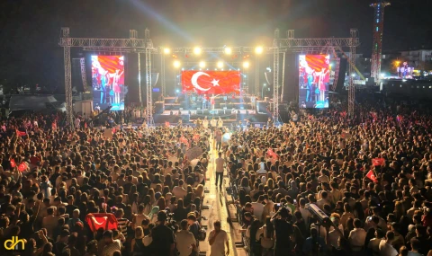 Cumhuriyet coşkusu Çorlu’da Demet Akalın ile zirve yapacak