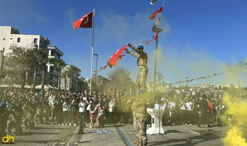 Cumhuriyetimizin 102. yılı coşkuyla kutlandı
