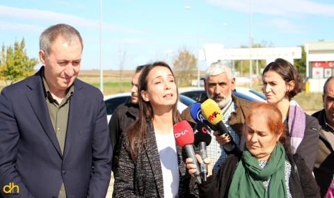 DEM Parti eş genel başkanları, Demirtaş’ı ziyaret etti