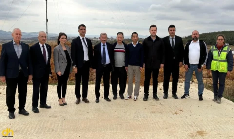 Keşan Organize Sanayi Bölgesi'nde tesis kuracak şirketten saha incelemesi