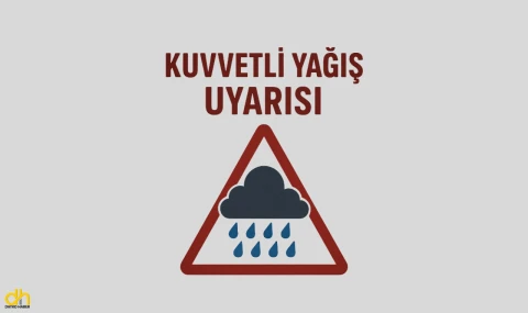 Marmaranın batısı için ‘kuvvetli yağış’ uyarısı