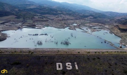 Naip Barajı’nda su seviyesi yüzde 1’in altına düştü