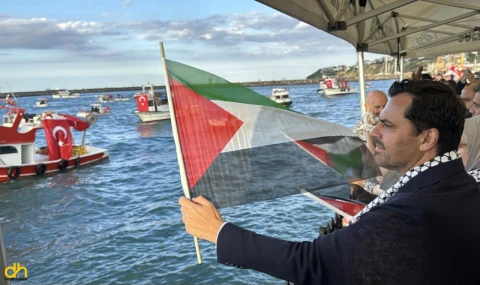 Tekirdağ’da Filistin’e destek mitingi