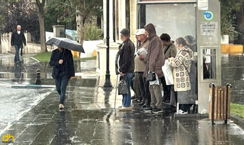 Tekirdağ’da sağanak etkili oldu